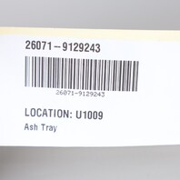 2009-2016 BMW Z4 E89 Center Console Ashtray Brushed Aluminum OEM