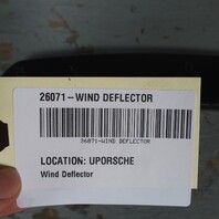 2009-2016 BMW Z4 E89 Illuminated Wind Deflector "Red" Tested OEM