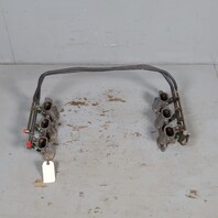 1999-2001 Porsche 911 996 3.4 Fuel Rail Inectors Intake Plenum OEM 9961101017R