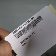 1999-2001 Porsche 911 996 3.4 Muffler Exhaust Set Pair OEM 99611112255 Bypassed