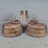 1999-2001 Porsche 911 996 3.4 Muffler Exhaust Set Pair OEM 99611112255 Bypassed