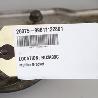 1999-2001 Porsche 911 996 3.4 Muffler Support Bracket Right 99611122801 OEM
