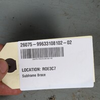 1999-2004 Porsche 911 996 Rear Suspension Cross Brace 99633108102 OEM