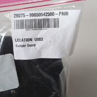1999-2001 Porsche 911 996 Rear Bumper Guard Left Right Pair Set OEM