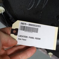 1999-2004 Porsche 911 996 Right Passenger Door Panel Space Grey OEM Leather
