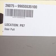 1999-2004 Porsche 911 996 Left Inside Door Grab Pull Handle Space Grey OEM