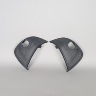 1999-2012 Porsche 911 996 997 Cabrio Hardtop Latch Cover Trim Pair Set OEM