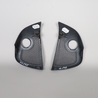 1999-2012 Porsche 911 996 997 Cabrio Hardtop Latch Cover Trim Pair Set OEM