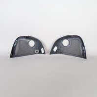 1999-2012 Porsche 911 996 997 Cabrio Hardtop Latch Cover Trim Pair Set OEM