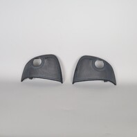 1999-2012 Porsche 911 996 997 Cabrio Hardtop Latch Cover Trim Pair Set OEM