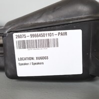 1997-2001 Porsche 911 Boxster Door Speaker Box Pair HAES 99664501101 OEM