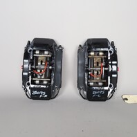 1999-2012 Porsche 911 996 Front Brake Calipers Brembo Set Pair Black OEM