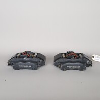 1999-2012 Porsche 911 996 Front Brake Calipers Brembo Set Pair Black OEM