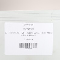 BMW 528i 535i 550i 640i 750i X3 X4 Trunk Lid Lift Module 61357284597 OEM