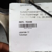 BMW 228i 320i 328i 428i 528i X1 X3 N20 Turbo Turbocharger OEM 11657634486
