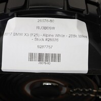 2014-2018 BMW X3 X5 Floor Speaker Subwoofer Pair Set 65139287757 OEM