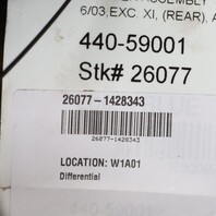 2001-2006 BMW 325i E46 Rear Axle Differential Carrier 33107531625 OEM