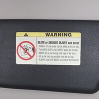 2001-2006 BMW 325i 328i 330i M3 Convertible Left Driver Sun Visor OEM