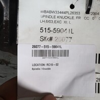 2001-2006 BMW 325i 330i Z4 Left Front Spindle Knuckle Hub 31211096429 OEM