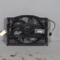 2001-2005 BMW 330i Radiator Cooling Fan With Shroud Puller 17117561757 OEM