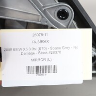 2007-2013 BMW X5 E70 Left Driver Side View Door Mirror 51167282721 OEM