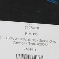 2007-2010 BMW X5 E70 Left Front Fender Liner Front Half OEM 51717169411