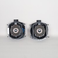 2007-2014 BMW X3 X5 Floor Speaker Subwoofer Pair Set 65139218695 OEM