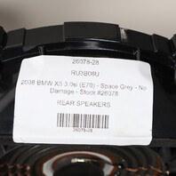 2007-2014 BMW X3 X5 Floor Speaker Subwoofer Pair Set 65139218695 OEM