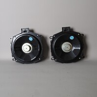 2007-2014 BMW X3 X5 Floor Speaker Subwoofer Pair Set 65139218695 OEM