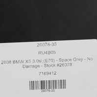 2007-2010 BMW X5 E70 Right Front Fender Liner Front Half OEM 51717169412