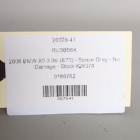 2008 BMW X5 Central Information Info Display Monitor OEM 65509166782