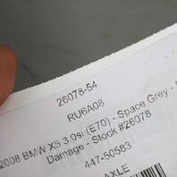 2007-2018 BMW X5 3.0 Rear Axle Shaft CV Joint 33207564127 OEM