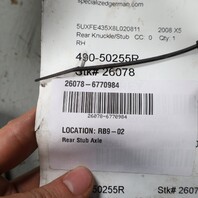 2007-2019 BMW X5 X6 Right Rear Spindle Knuckle Hub 33326770984 OEM