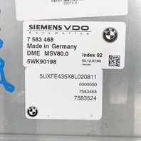 2008-2010 BMW 128i 328i 528i X5 Z4 Engine Computer ECM ECU MSV80 OEM
