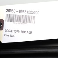 1999-2012 Porsche 911 996 997 Rear Spoiler Flex Wall Accordion 99651225000 OEM