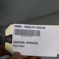 1999-2004 Porsche 911 996 Floor Carpet OEM Black
