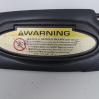 1999-2004 Porsche 911 996 Convertible Left Driver Sun Visor OEM Black