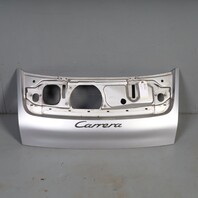 1999-2004 Porsche 911 996 Bare Engine Deck Lid Cover OEM Artic Silver