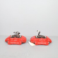 1999-2012 Porsche 911 996 Front Brake Calipers Brembo Set Pair Black OEM