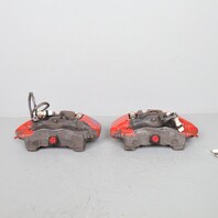 1999-2012 Porsche 911 996 Front Brake Calipers Brembo Set Pair Black OEM