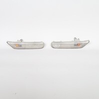 1997-2004 Porsche 911 996 Boxster 986 Marker Signal Light Lamp Clear Set OEM