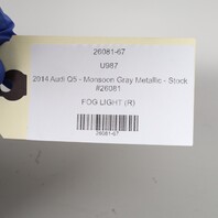 2013-2017 Audi Q5 Right Fog Light Lamp OEM 8T0941700B