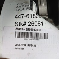 Audi A6 A7 A8 Q5 S6 S7 S8 Rear Axle Shaft CV Joint 8R0501203C OEM
