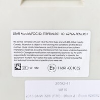 BMW 320i 328i 335i 428i 435i Front Electronic Module FEM 61319366409 OEM