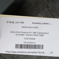 2002-2004 Porsche 911 996 Transmission Automatic Tiptronic RWD OEM