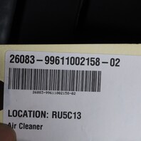 1999-2004 Porsche 911 996 Air Cleaner Box OEM 99611002158 NOTE