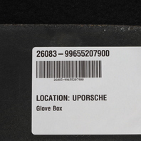 2002-2004 Porsche 911 996 Boxster 986 Glove Box Leather Graphite Grey OEM NOTE