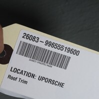 2002-2004 Porsche 911 996 Targa Right Passenger Roof Opening Trim OEM NOTE