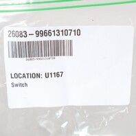 2002-2004 Porsche 911 996 Targa Trunk Release Switch OEM 99661310710