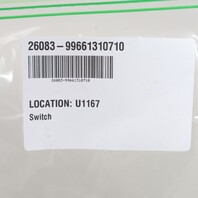 2002-2004 Porsche 911 996 Targa Trunk Release Switch OEM 99661310710